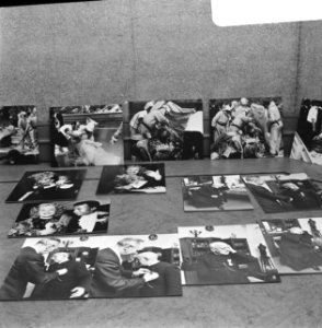 Een overzicht van een deel van de tentoongestelde foto's, Bestanddeelnr 926-8388