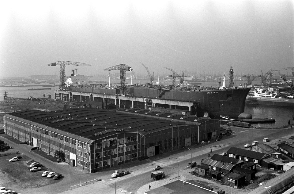 Een overzicht van het scheepsbouwterrein, Bestanddeelnr 921-6629