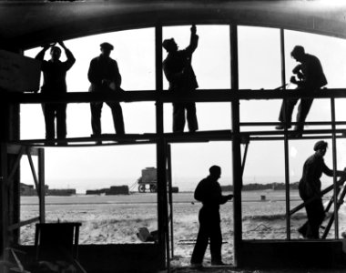 Een schuur wordt gebouwd, Bestanddeelnr 901-5954