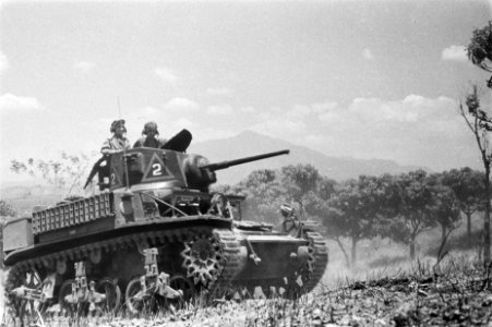 Een Stuart M2 tank, Bestanddeelnr 63-3-4