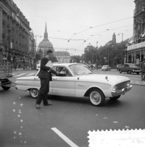 Een van de leden van de Rode Hand Amsterdam, Bestanddeelnr 912-7275