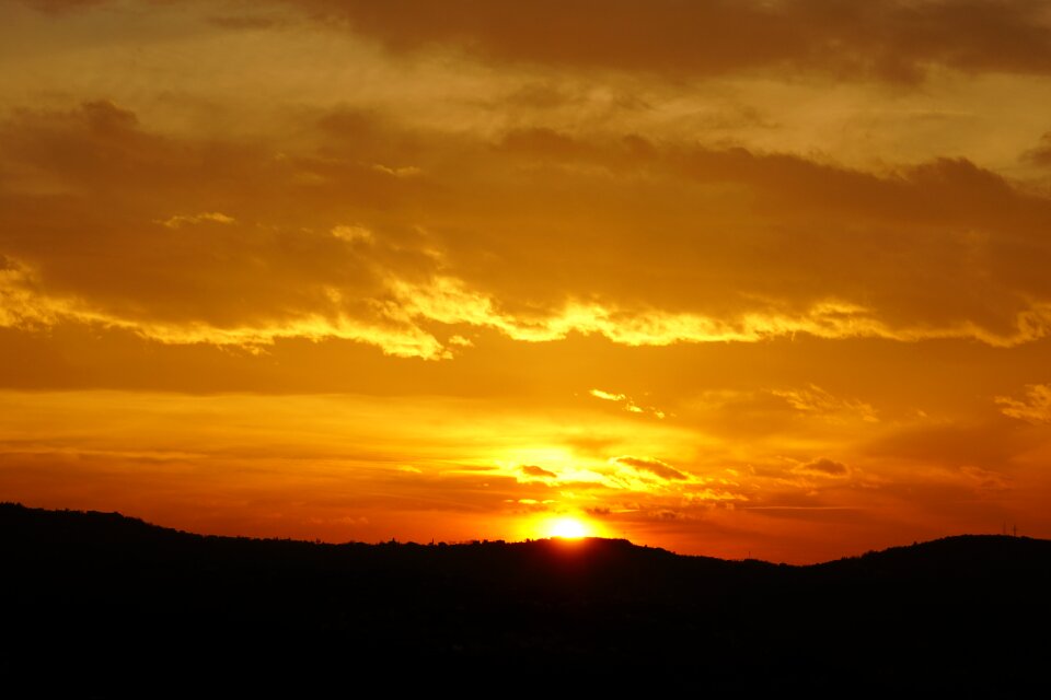 Sunset abendstimmung evening sky