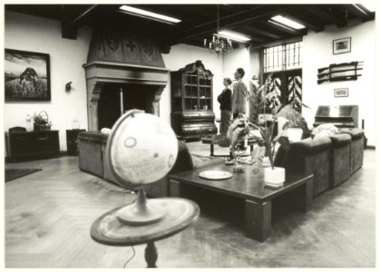 Een van de vertrekken in het Huis te Zaanen. NL-HlmNHA 54032030