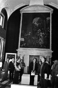 Een van de tentoongestelde schilderijen, Bestanddeelnr 927-9720