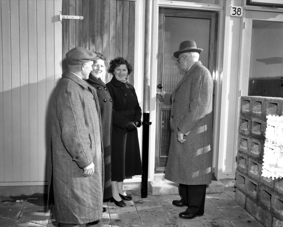 Eerste bewoners Digna Johannapolder Rotterdam, Bestanddeelnr 908-3686