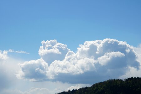 Clouds clouded sky cumulus clouds