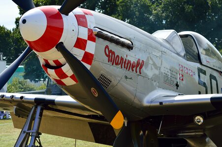 Aircraft p51 fighter