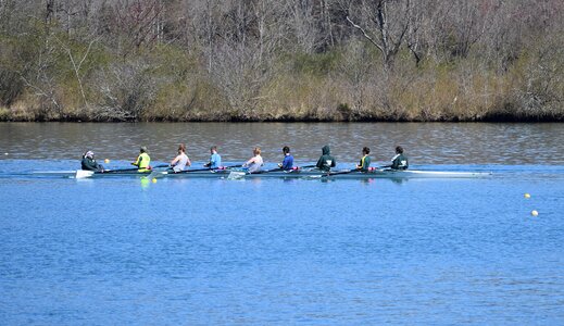 Rowing sport clinch river photo