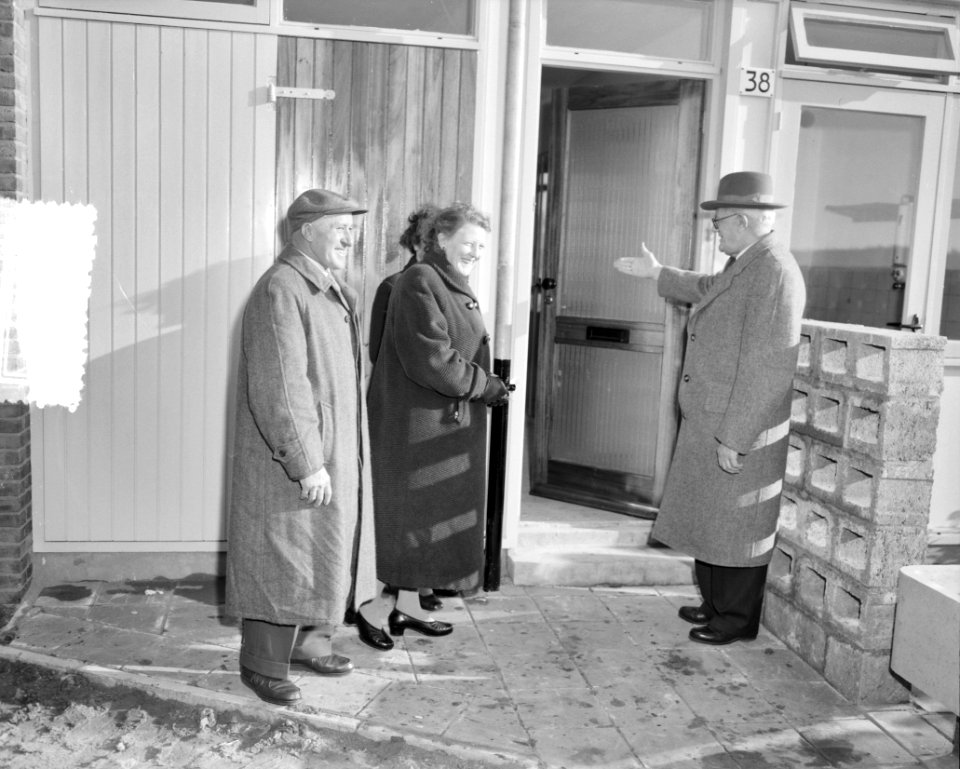 Eerste bewoners Digna Johannapolder Rotterdam, Bestanddeelnr 908-3680