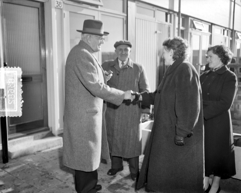 Eerste bewoners Digna Johannapolder Rotterdam, Bestanddeelnr 908-3682