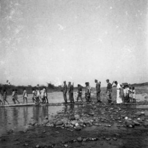 Een afdeling van de 1e Infanterie Brigade Groep hield een 5-daagse patrouille in, Bestanddeelnr 13884