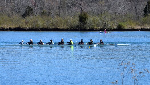 Rowing sport clinch river