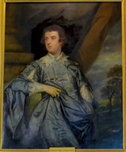 Edward Lascelles, 1st Earl of Harewood, by Sir Joshua Reynolds, 1700s, oil on canvas - Cinnamon Drawing Room - Harewood House - West Yorkshire, England - DSC01921