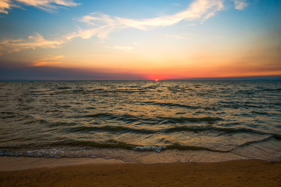 Ocean travel sun