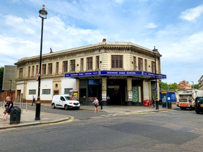 Edgware Road (Circle) station 2020