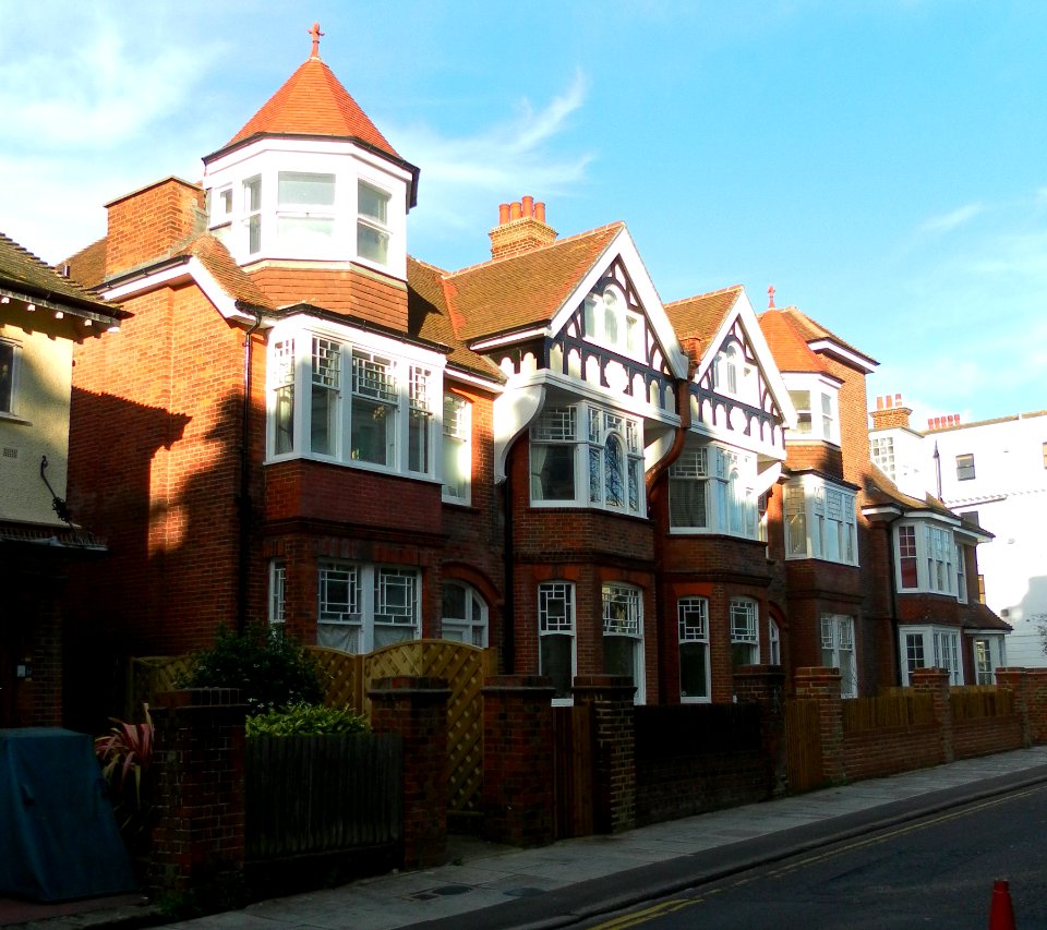 Edwardian Houses on Denmark Terrace, Brighton