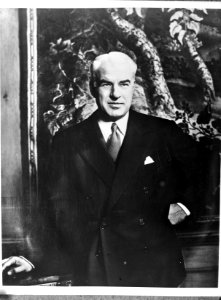 Edward Stettinius jr., voormalig minister van Buitenlandse Zaken, ambassadeur bi, Bestanddeelnr 900-8976