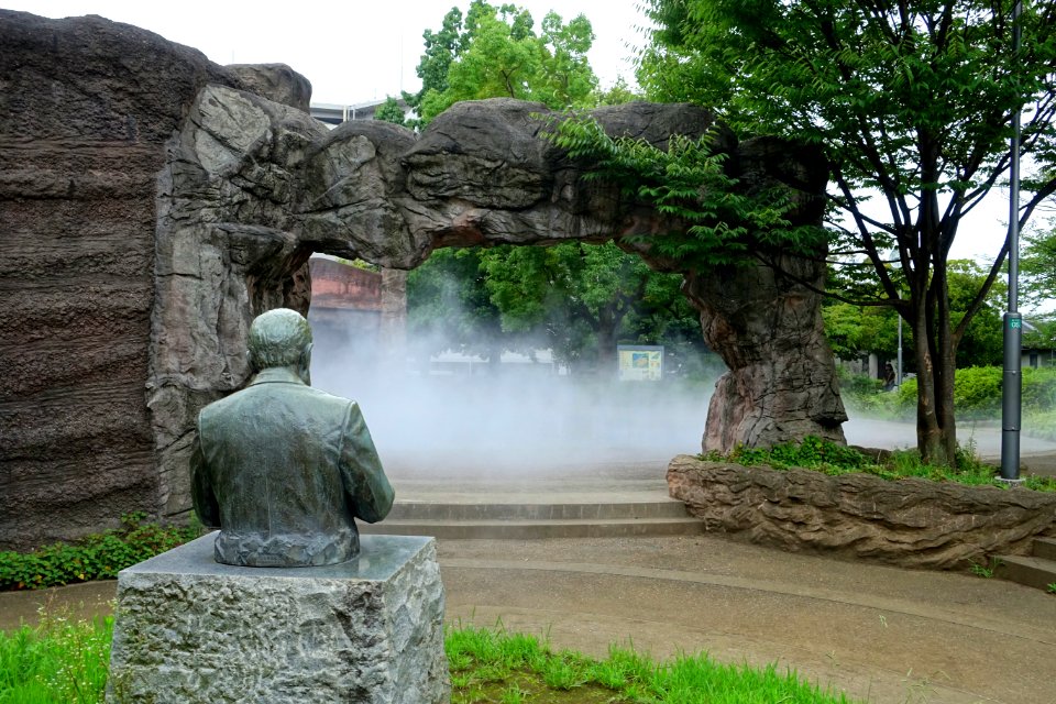 Edward S. Morse Memorial - Omori Shell Mounds Garden - Omori, Tokyo, Japan - DSC05646