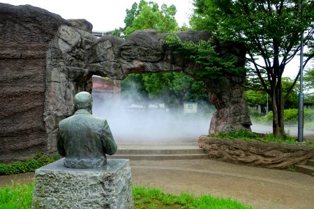 Edward S. Morse Memorial - Omori Shell Mounds Garden - Omori, Tokyo, Japan - DSC05646