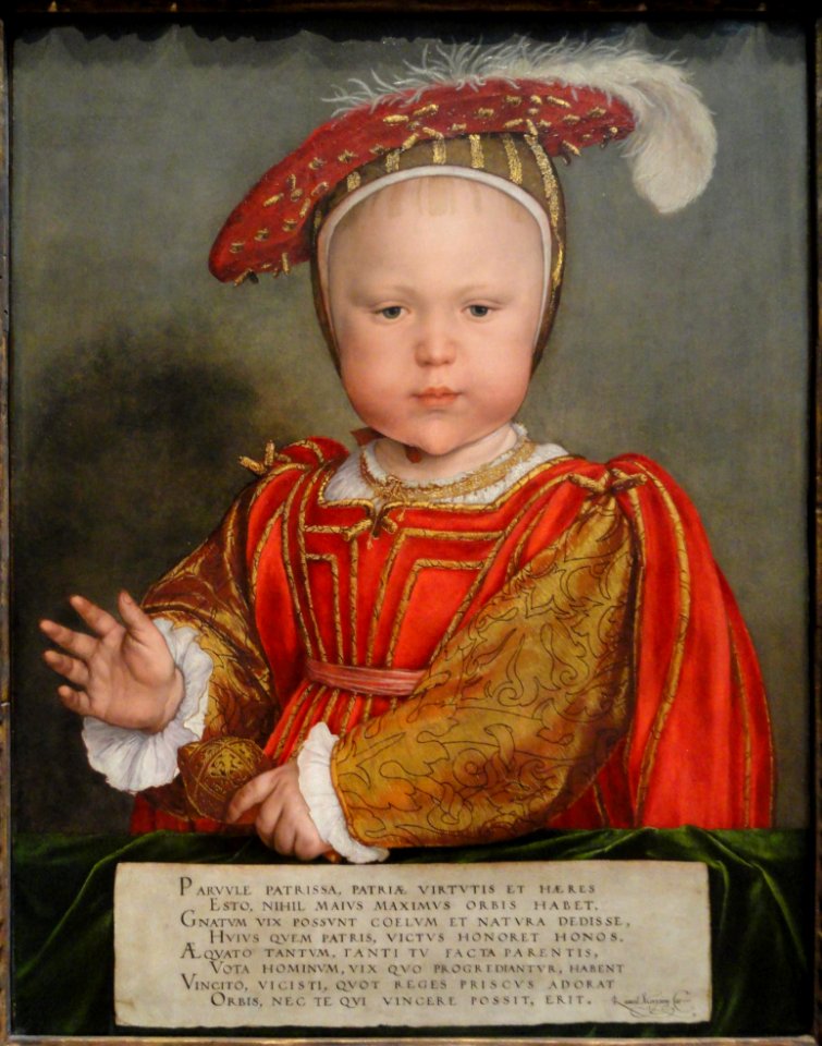 Edward VI as a Child by Hans Holbein the Younger, probably 1538, oil on panel - National Gallery of Art, Washington - DSC09899