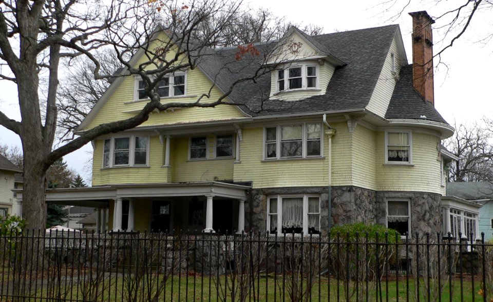 Edward D. Libbey house from SW 1