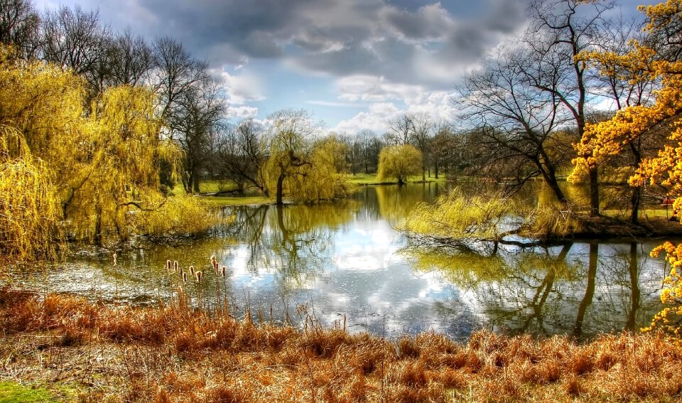 Germany landscape lake photo