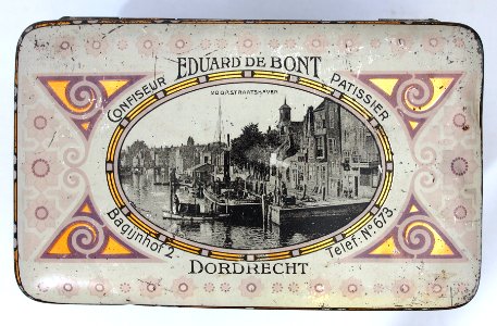 Eduard de bont, Bagijnhof 2, Patissier, blik, foto 1