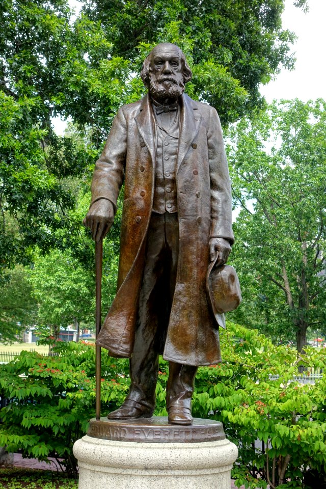 Edward Everett Hale by Bela Pratt - Boston Public Garden - Boston, MA - DSC07056