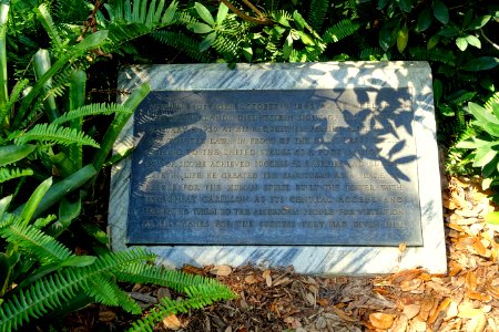 Edward Bok memorial - Bok Tower Gardens - DSC02258
