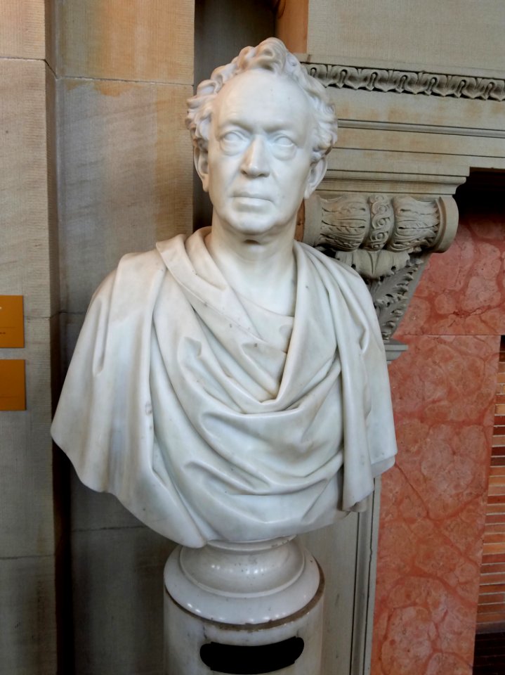 Edward Everett by Thomas Ball, 1867, marble - Boston Public Library - Boston, MA - 20180602 134316