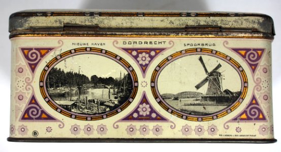 Eduard de bont, Bagijnhof 2, Patissier, blik, foto 2