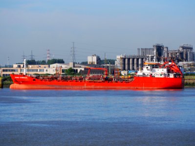 Eduard Essberger - IMO 9114751 - Callsign CQNT, Schelde river, Port of Antwerp