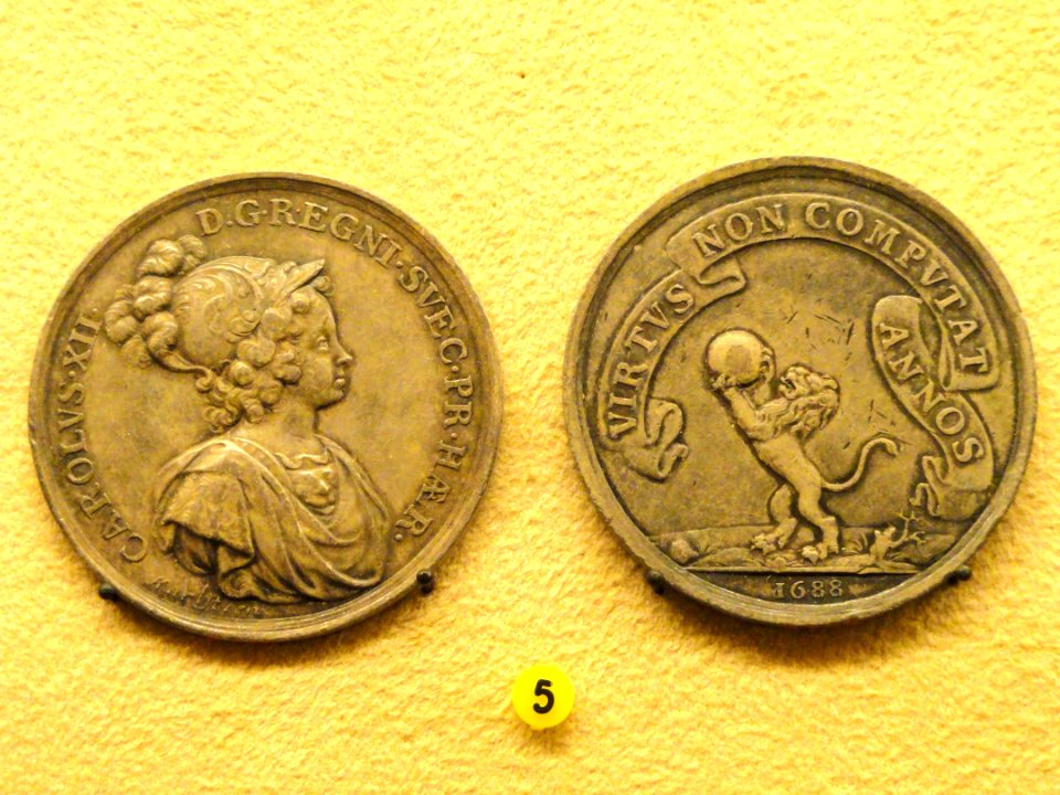 Education of Charles XII, Sweden, 1688, by A. Karlsteen - National Museum of Finland - DSC04085