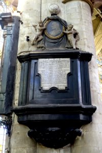Edouard de Berty memorial - Église Notre-Dame du Sablon - Brussels, Belgium - DSC08145