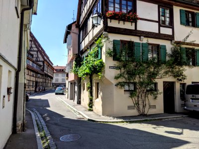 Ecke Bachgasse und Lazarettgasse in Tübingen photo