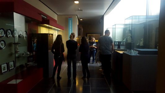 Edit-a-thon Musée royal de Mariemont September 2017 - visite guidée (2)