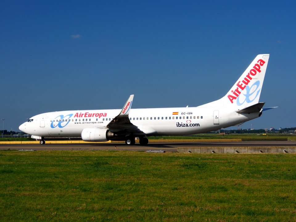 EC-ISN Boeing 737-86Q Air Europa cn 30291 taxiing 18july2013 pic-005
