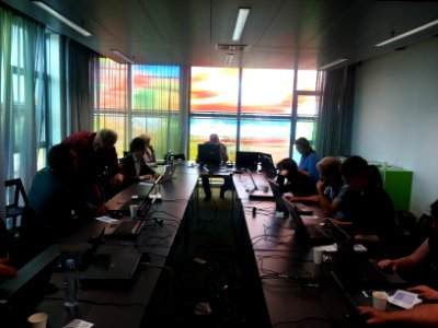 Edit-a-thon bij Beeld en Geluid op 14 juni 2014 (2)