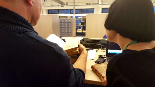 Edit-a-thon Stadsarchief Rotterdam, 14 December 2015 (6)