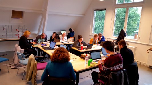 Edit-a-thon Ooglijdersgasthuis, 13 October 2015 (2)