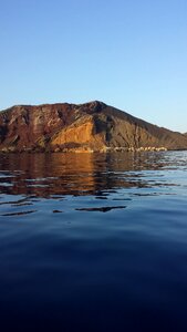 Rock sea summer photo