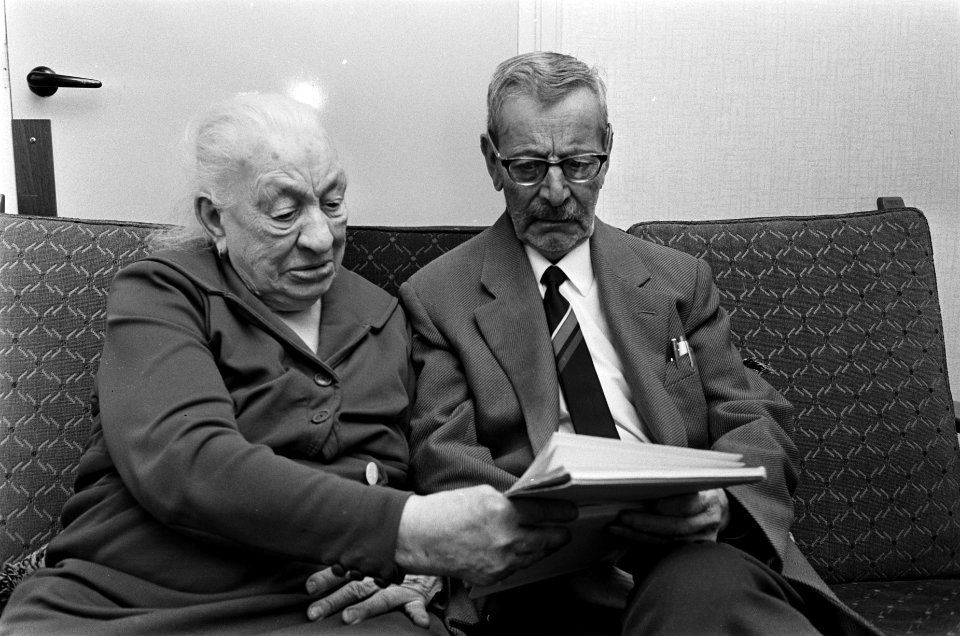 Echtpaar J. Brouwers Stakel te Eindhoven 70 jaar getrouwd, Bestanddeelnr 921-1016