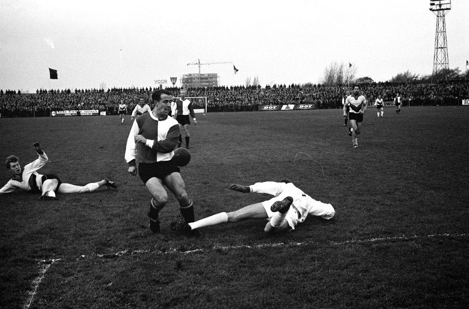 Edo tegen Feyenoord 0-4. Spelmoment, Bestanddeelnr 915-7497