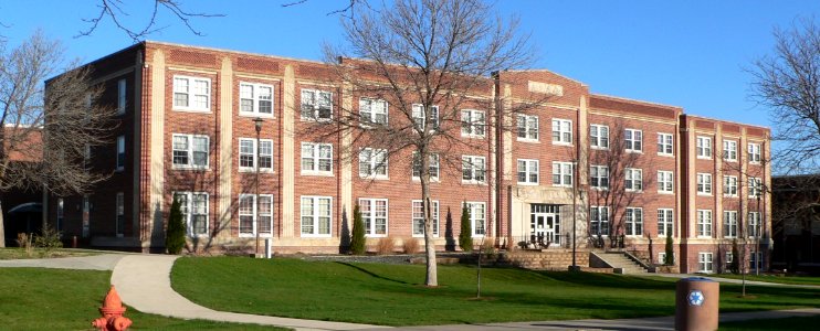 Edna Work Hall from SE