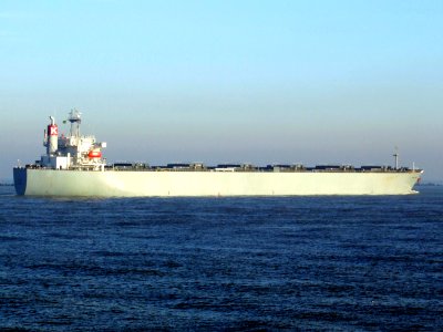Eden Maru IMO 8716150 p6 approaching Port of Rotterdam, Holland 21-Dec-2007