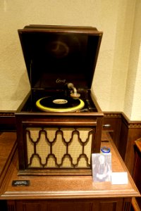 Edison Diamond Disk L-35, USA, 1914 - Kanazawa Phonograph Museum - Kanazawa, Japan - DSC00900