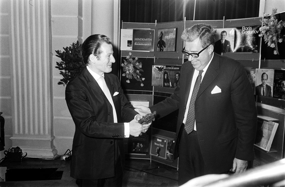 Edisons klassiek 1970 zijn uitgereikt in Concertgebouw, Amsterdam, Bestanddeelnr 923-9298
