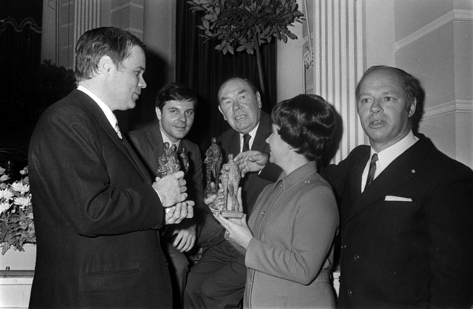 Edisons klassiek 1970 zijn uitgereikt in Concertgebouw, Amsterdam enkele winnaa, Bestanddeelnr 923-9293