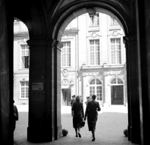 Een arcade bij de Sorbonne, Bestanddeelnr 254-2116