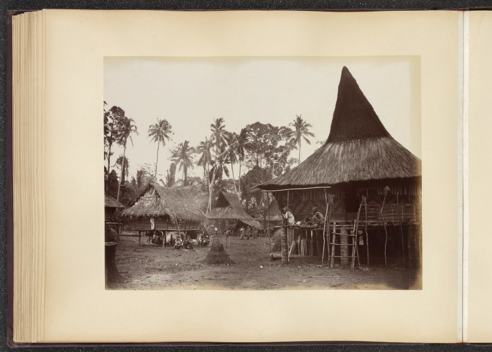 Een Batak dorp, Bestanddeelnr 852 54